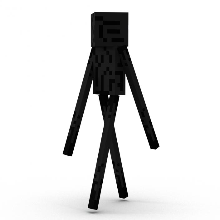 3D Minecraft EnderMan model