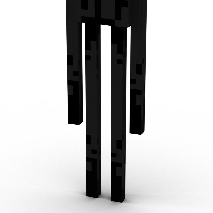 3D Minecraft EnderMan model