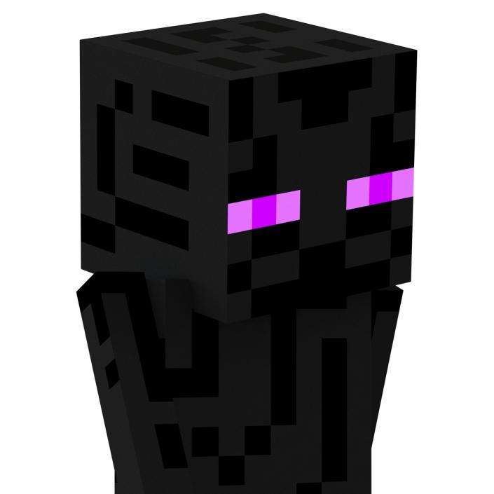 3D Minecraft EnderMan model