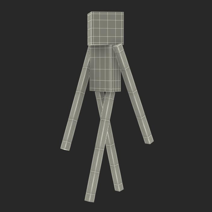 3D Minecraft EnderMan model