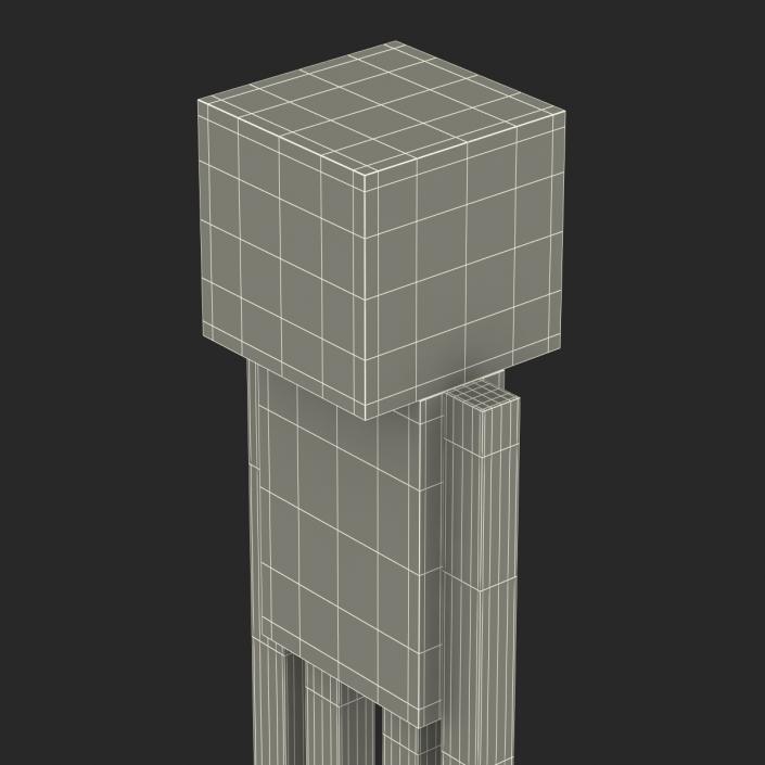 3D Minecraft EnderMan model