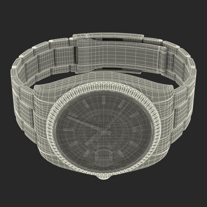 3D model Rolex Datejust White Gold 36mm