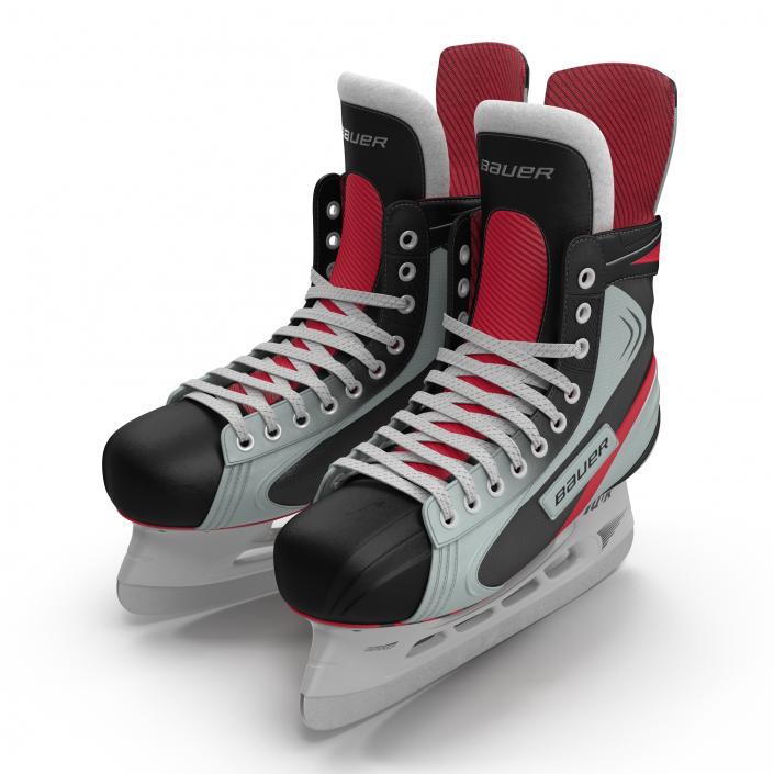 Hockey Skates Bauer 3D model