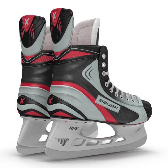 Hockey Skates Bauer 3D model