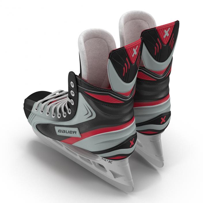 Hockey Skates Bauer 3D model