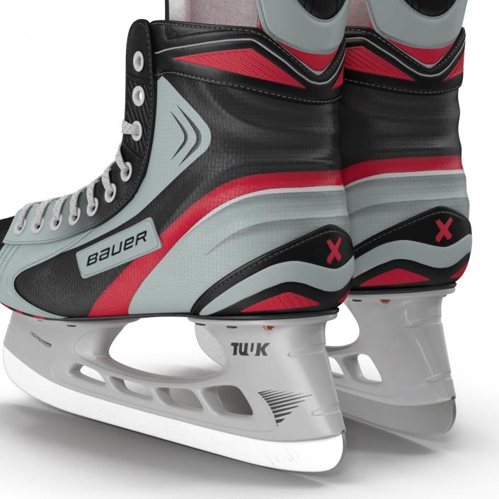 Hockey Skates Bauer 3D model