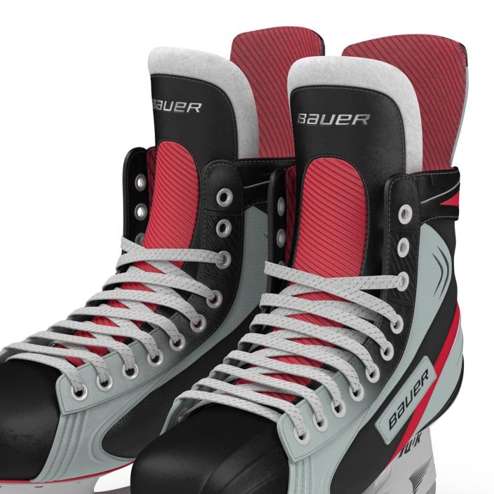 Hockey Skates Bauer 3D model