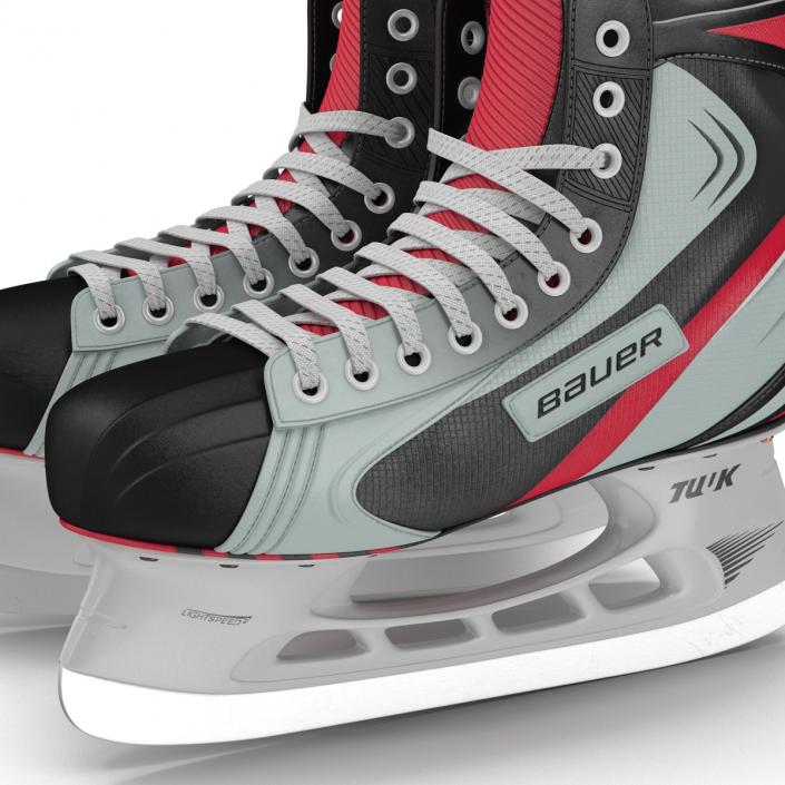 Hockey Skates Bauer 3D model