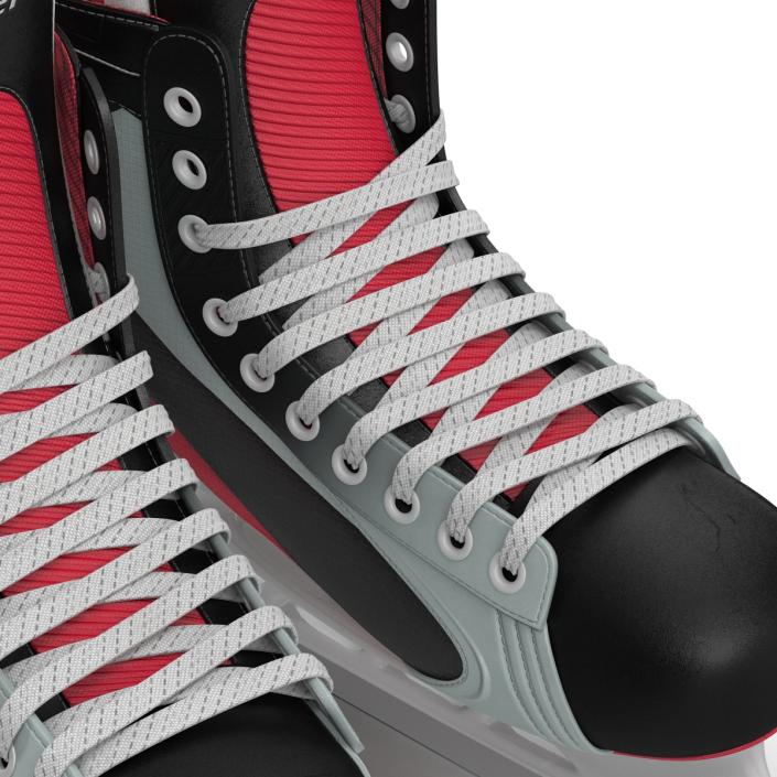 Hockey Skates Bauer 3D model