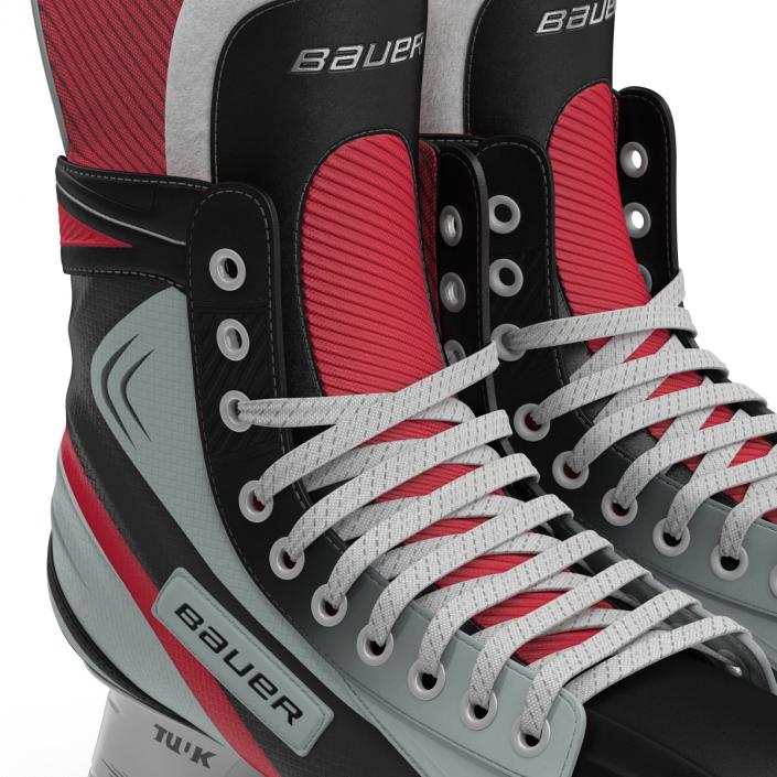 Hockey Skates Bauer 3D model