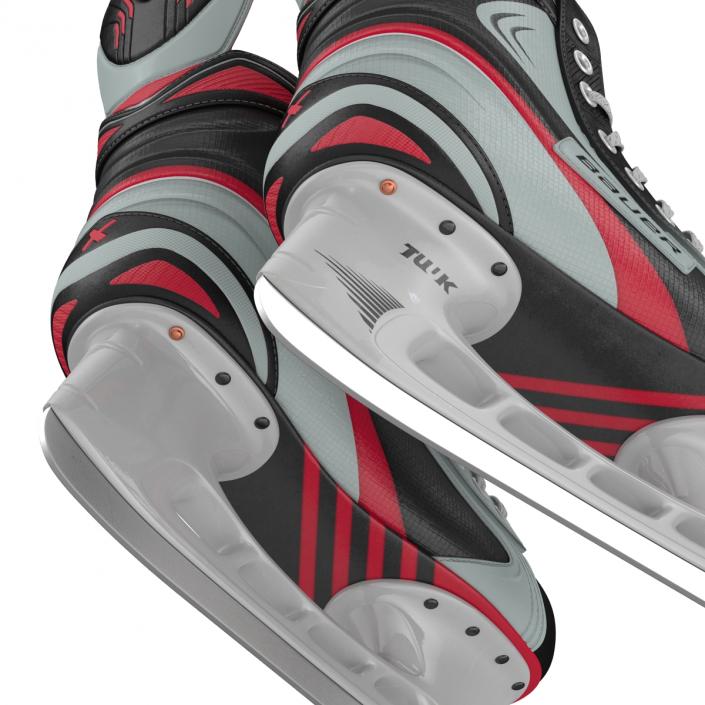 Hockey Skates Bauer 3D model