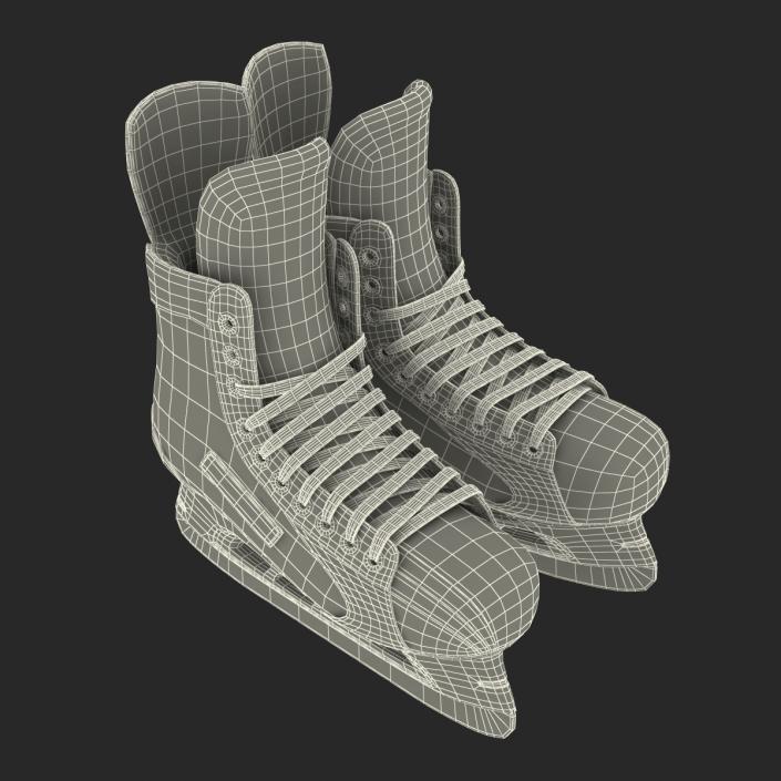 Hockey Skates Bauer 3D model