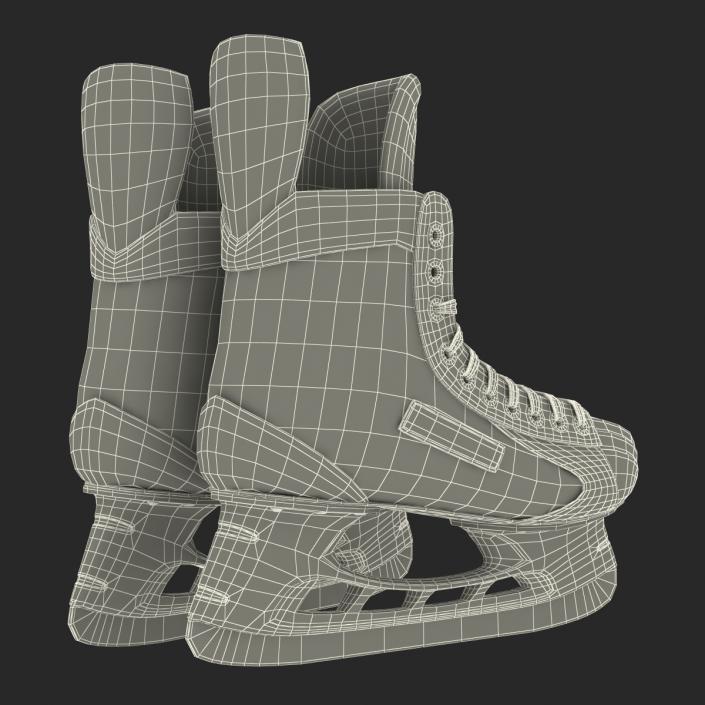 Hockey Skates Bauer 3D model