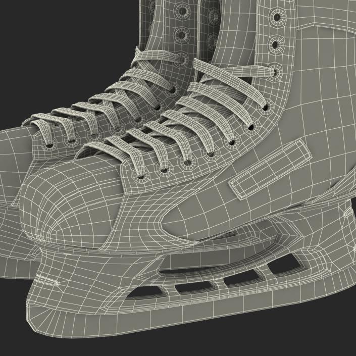 Hockey Skates Bauer 3D model