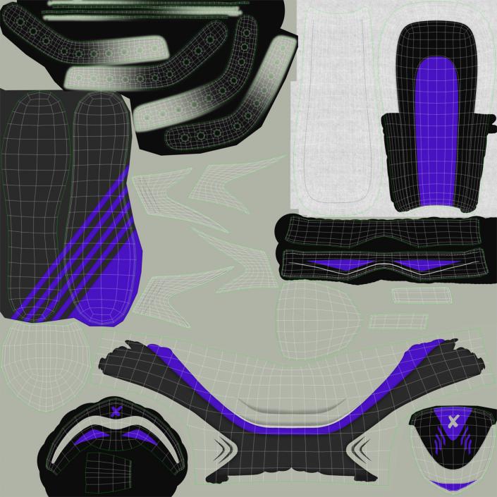 3D Hockey Skates Generic