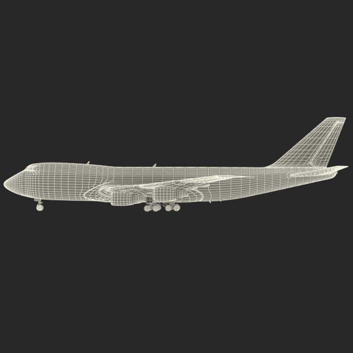 3D model Boeing 747-200B Lufthansa