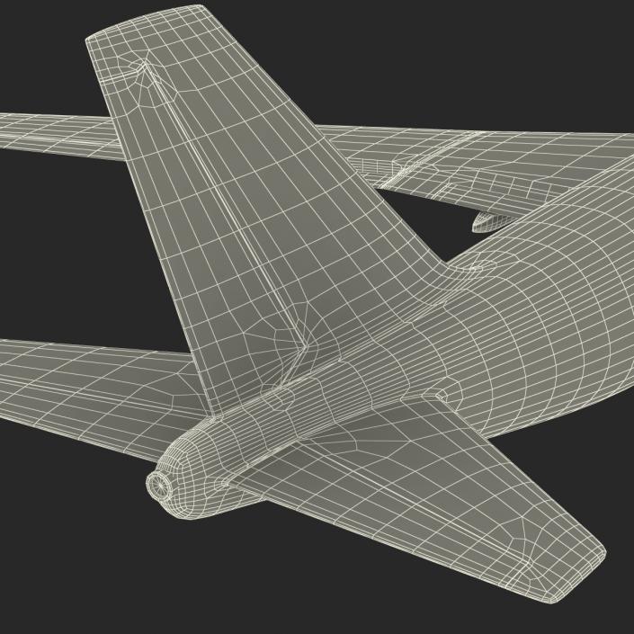 3D model Boeing 747-200B Lufthansa