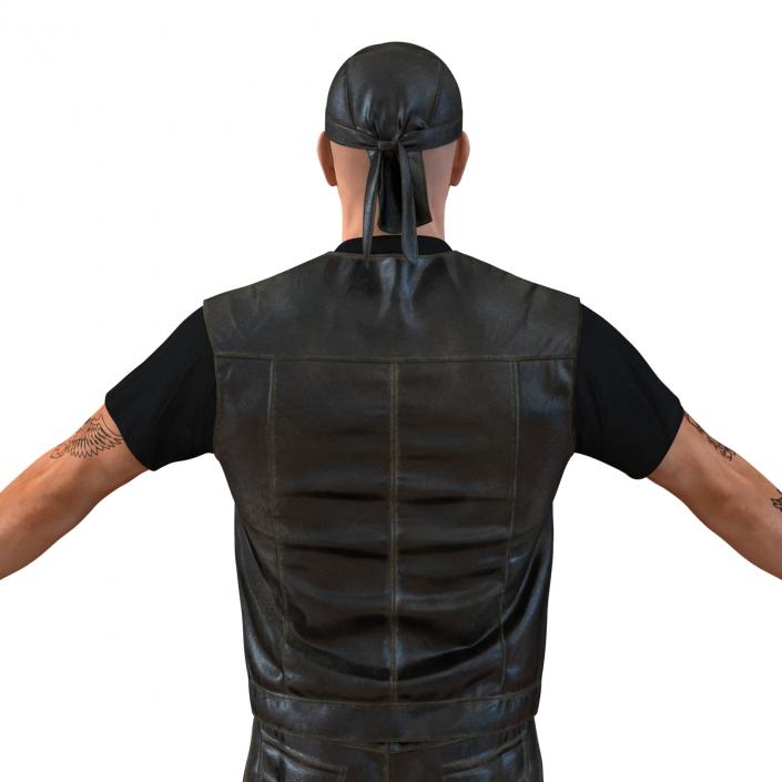 Biker Man Generic 3D