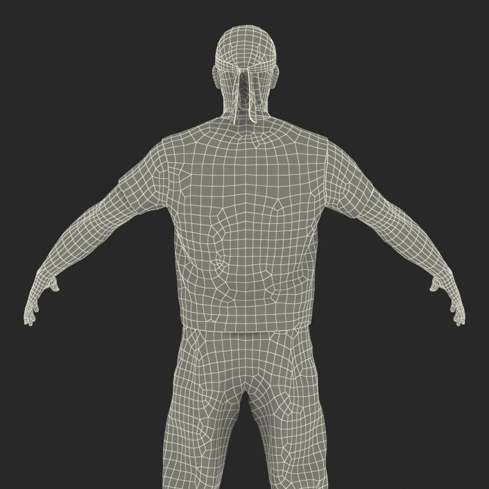 Biker Man 3D model