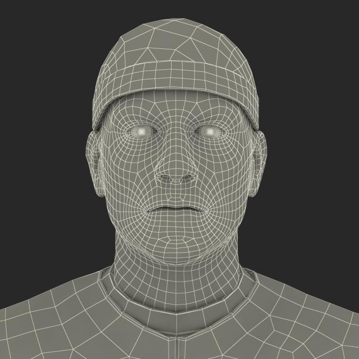 Biker Man Generic 2 3D model