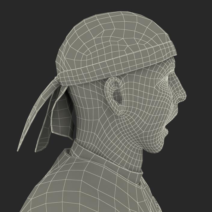 3D Biker Man Generic 2 Rigged