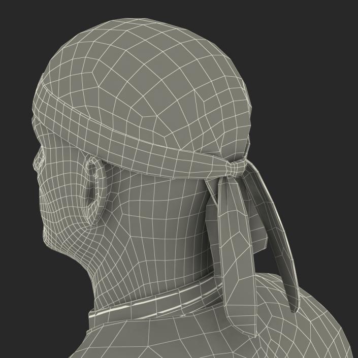 3D Biker Man Generic 2 Rigged