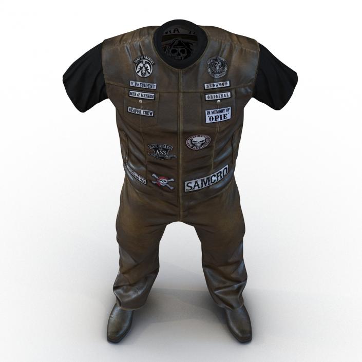 Biker Outfit 2 3D model