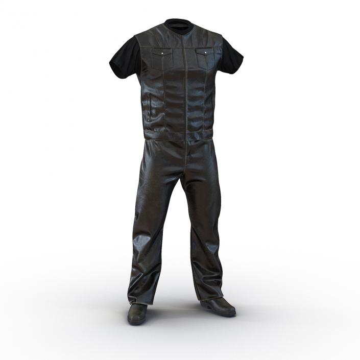 3D model Biker Outfit Generic