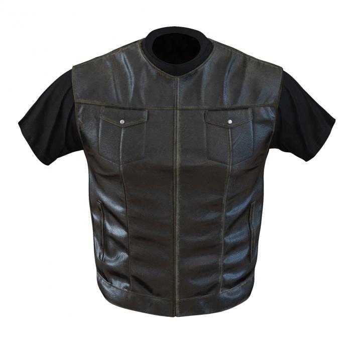 3D Biker Vest Generic model