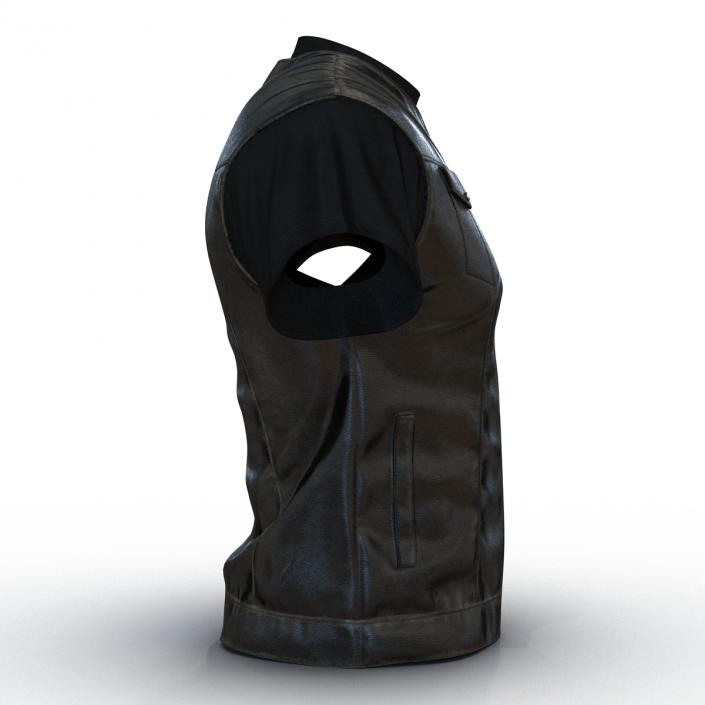 3D Biker Vest Generic model