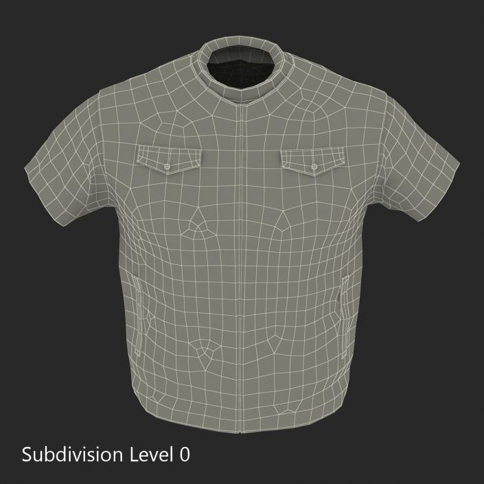 3D Biker Vest Generic model