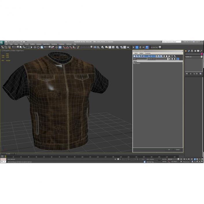3D model Biker Vest Generic 2
