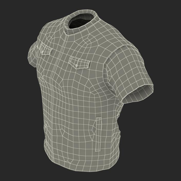 3D Biker Vest Generic model