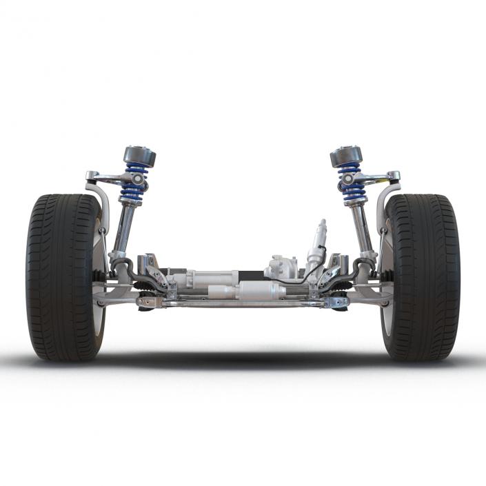 3D model SUV Front Suspension