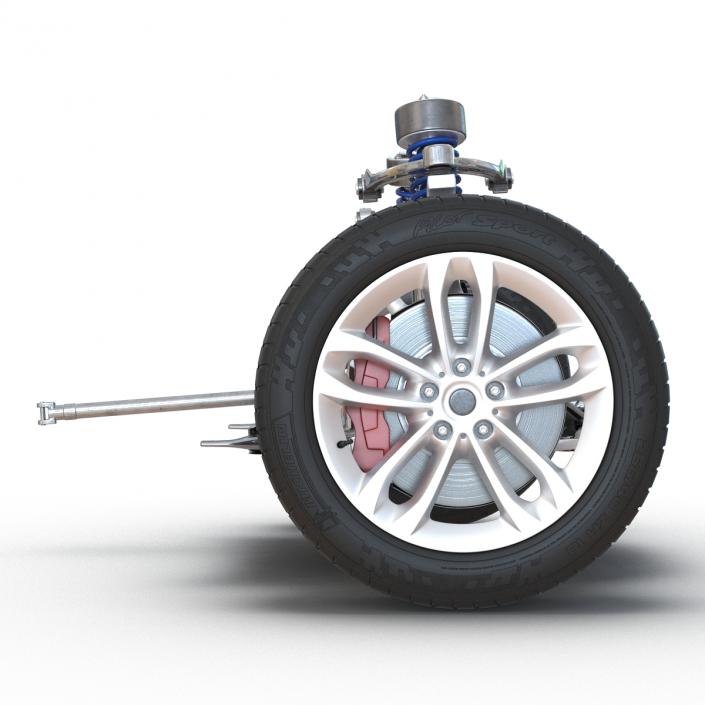 3D model SUV Front Suspension