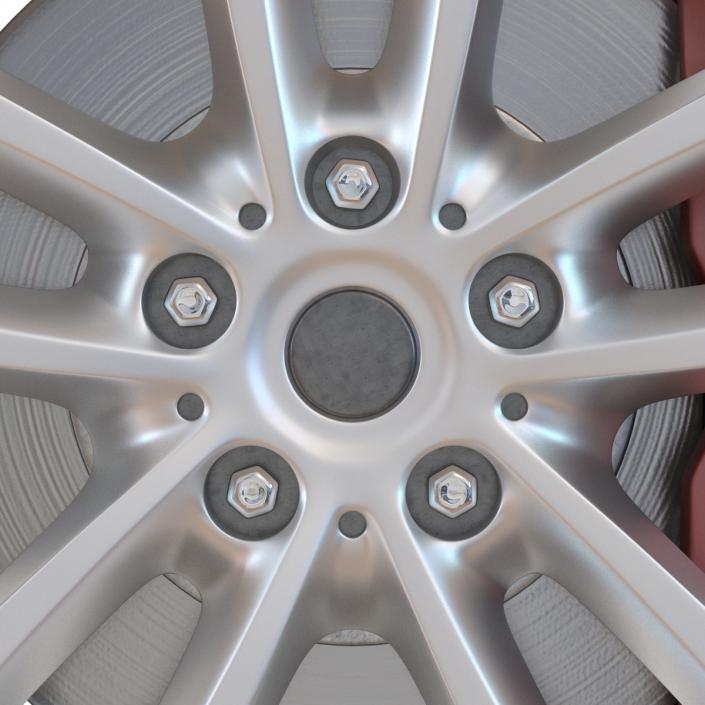 SUV Wheel 3D model