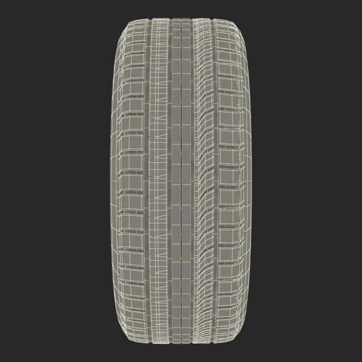 SUV Wheel 3D model