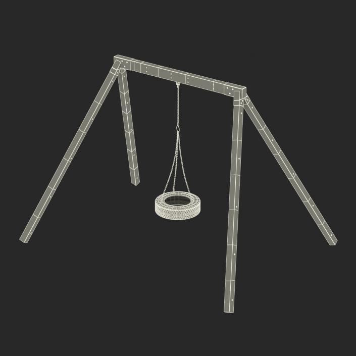 3D model Tire Swing