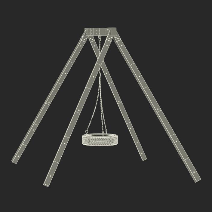 3D model Tire Swing