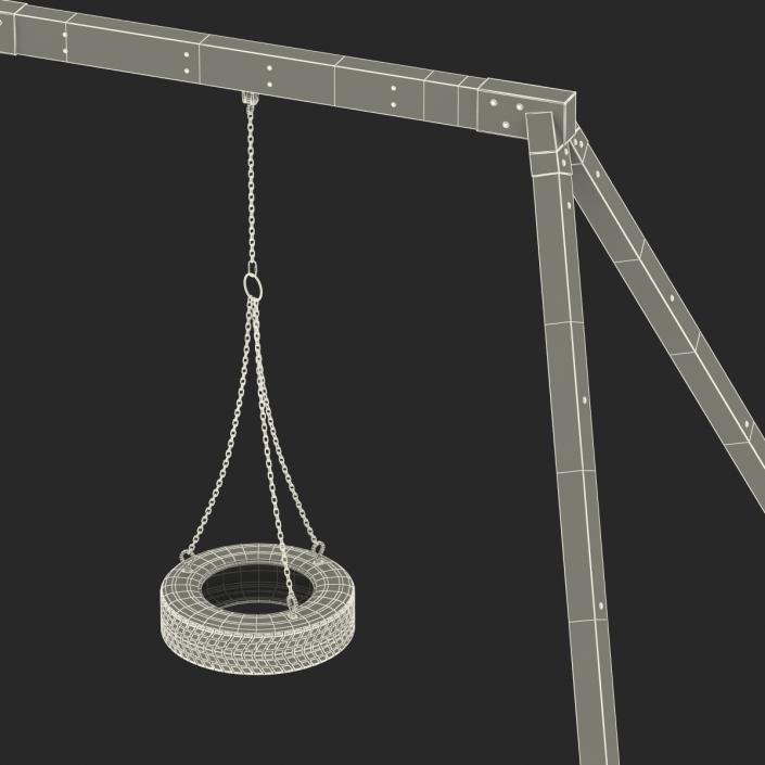 3D model Tire Swing