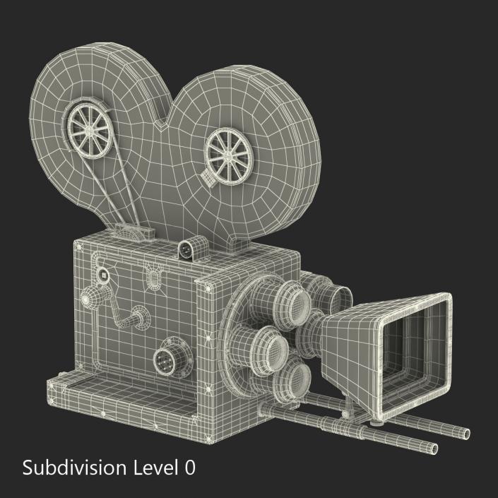 3D model Vintage Video Camera