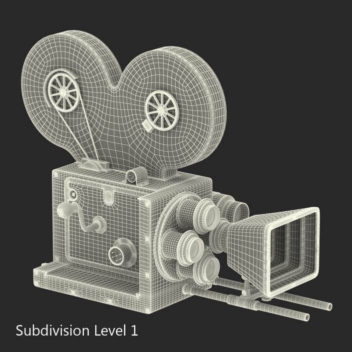 3D model Vintage Video Camera