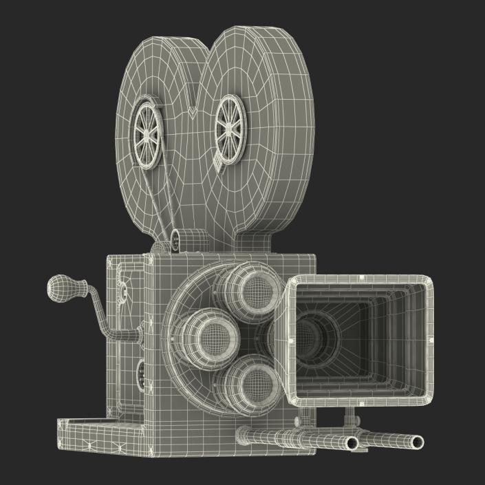 3D model Vintage Video Camera