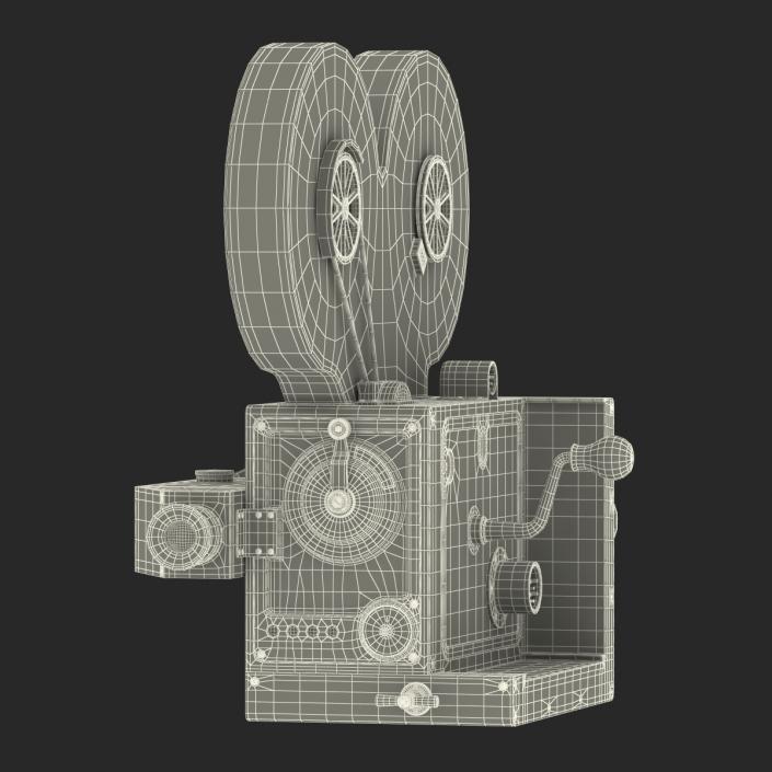 3D model Vintage Video Camera