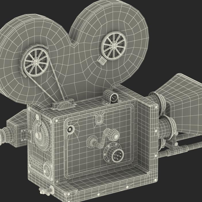 3D model Vintage Video Camera