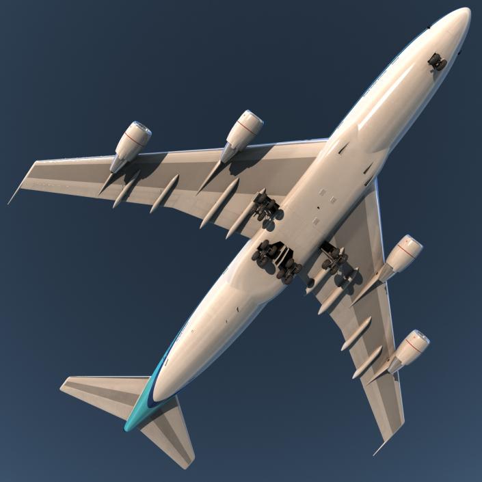 Boeing 747-200B KLM 3D model