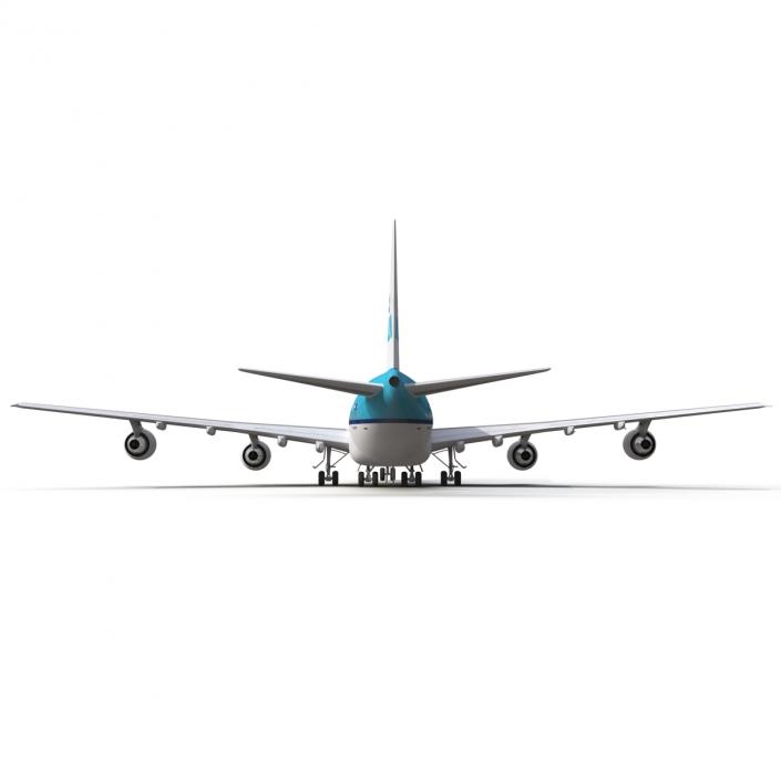 Boeing 747-200B KLM 3D model