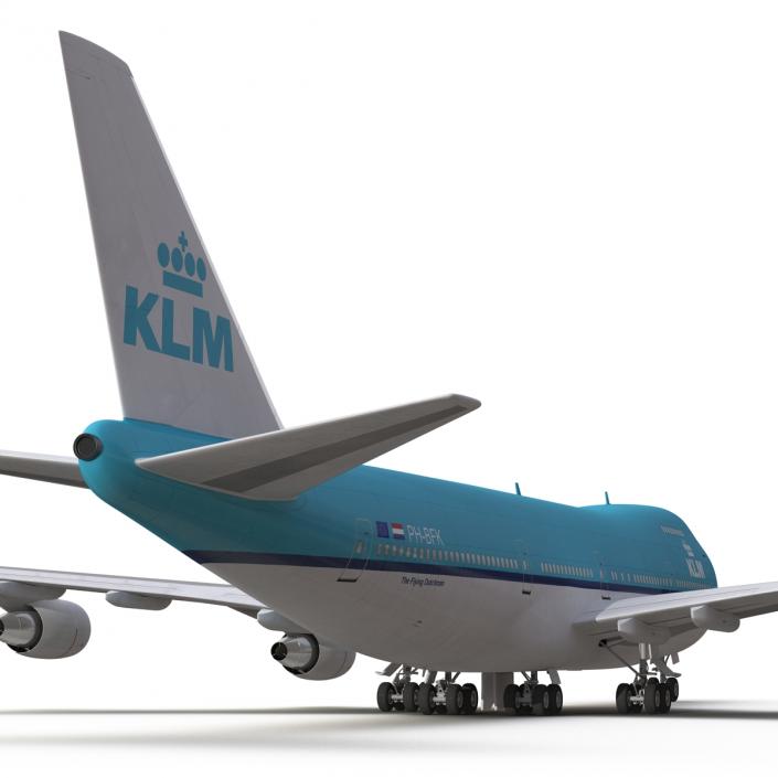 Boeing 747-200B KLM 3D model