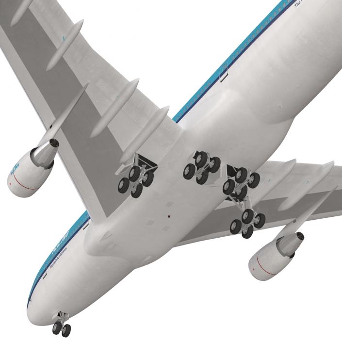 Boeing 747-200B KLM 3D model