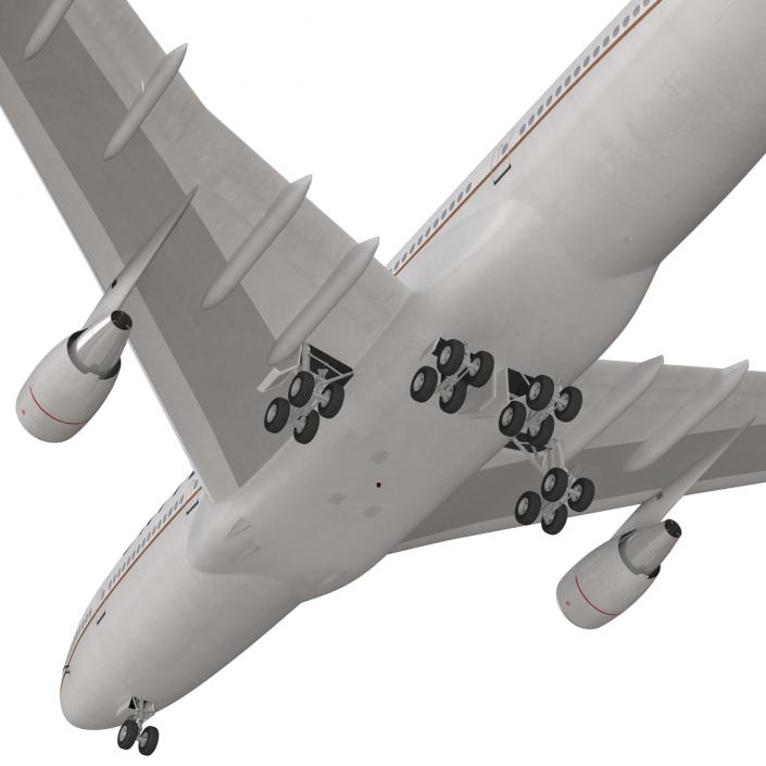 Boeing 747-200B United 3D